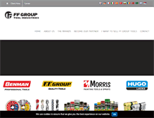 Tablet Screenshot of ffgroup-toolindustries.com